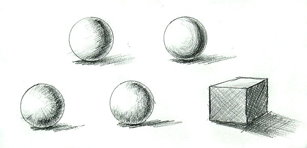 Early sketching and rough pencil lines on paper